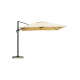 Parasol de jardin carré déporté et inclinable 2m50 DELORM