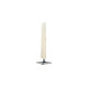 Parasol de jardin carré déporté et inclinable 2m50 DELORM
