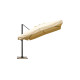 Parasol de jardin carré déporté et inclinable 3m DELORM