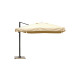 Parasol de jardin carré déporté et inclinable 3m DELORM