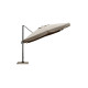 Parasol de jardin carré déporté et inclinable 3m DELORM