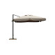 Parasol de jardin carré déporté et inclinable 3m DELORM