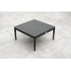 Salon de jardin design bas d'angle en aluminium DCB Garden 4 places ANKARA