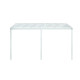 Pergola adossée CIELO 4x3m en polycarbonate et aluminium DCB GARDEN