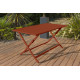 Ensemble table et chaises de jardin en aluminium 4 personnes Marius CITY GARDEN
