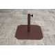 Pied de parasol FIT diam. 32 mm en acier laqué EZPELETA