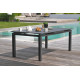 Table salon de jardin extensible en aluminium pour 8 personnes DCB Garden MIAMI