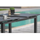 Table salon de jardin extensible en aluminium pour 8 personnes DCB Garden MIAMI