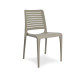 Ensemble table et chaises de jardin empilables 4 personnes Ezpeleta Meet-Park