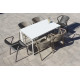 Ensemble table et chaises de jardin 6 personnes Ezpeleta Meet-Fado