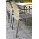 Ensemble table et fauteuils de jardin 8 personnes Ezpeleta Meet-Dock