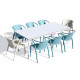 Ensemble table et chaises de jardin 8 personnes Ezpeleta Meet-Fado