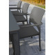 Ensemble table et fauteuils de jardin 8 personnes Ezpeleta Meet-Dock