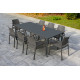 Ensemble table et fauteuils de jardin 8 personnes Ezpeleta Meet-Dock