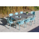 Ensemble table et chaises de jardin 8 personnes Ezpeleta Meet-Fado