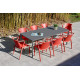 Ensemble table et chaises de jardin 8 personnes Ezpeleta Meet-Fado