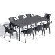 Ensemble table et chaises de jardin 8 personnes Ezpeleta Meet-Fado