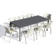 Ensemble table et chaises de jardin 8 personnes Ezpeleta Meet-Fado
