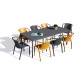 Ensemble table et chaises de jardin 8 personnes Ezpeleta Meet-Fado
