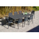 Ensemble table et chaises de jardin 8 personnes Ezpeleta Meet-Park