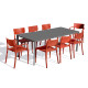 Ensemble table et chaises de jardin 8 personnes Ezpeleta Meet-Town