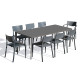 Ensemble table et chaises de jardin 8 personnes Ezpeleta Meet-Town