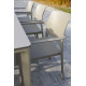 Ensemble table et fauteuils de jardin 8 personnes Ezpeleta Meet-Dock