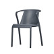 Fauteuil de jardin empilable FADO en polypropylène EZPELETA