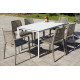 Ensemble table et chaises de jardin 6 personnes Ezpeleta Meet-Park