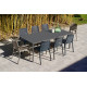 Ensemble table et chaises de jardin 8 personnes Ezpeleta Meet-Park