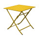 Table pliante de jardin 2 personnes en aluminium - LORITA - Alizé