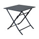 Table pliante de jardin 2 personnes en aluminium - LORITA - Alizé