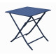 Table pliante de jardin 2 personnes en aluminium - LORITA - Alizé
