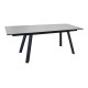 Table de jardin extensible en aluminium et verre 8-10 personnes - AGRA - Alizé