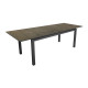 Table de jardin extensible en aluminium et HPL 8-10 personnes - TAHAA - Alizé