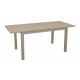Table de jardin extensible en aluminium 4-6 personnes - GENES - Alizé