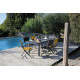Table de jardin extensible en aluminium 4-6 personnes - GENES - Alizé