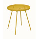 Table basse de jardin en acier - FLOWER - Alizé