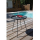 Table basse de jardin en acier - FLOWER - Alizé