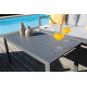 Salon de jardin bas en aluminium 4 personnes - Marlo - Alizé