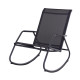 Rocking chair en acier - NOA - Alizé