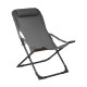 Fauteuil relax de jardin pliant en acier - EASY - Alizé