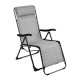 Fauteuil relax de jardin pliant multi-positions en acier - NEO - Alizé