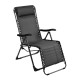 Fauteuil relax de jardin pliant multi-positions en acier - NEO - Alizé