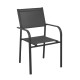 Fauteuil de jardin empilable en aluminium - DUCA - Alizé