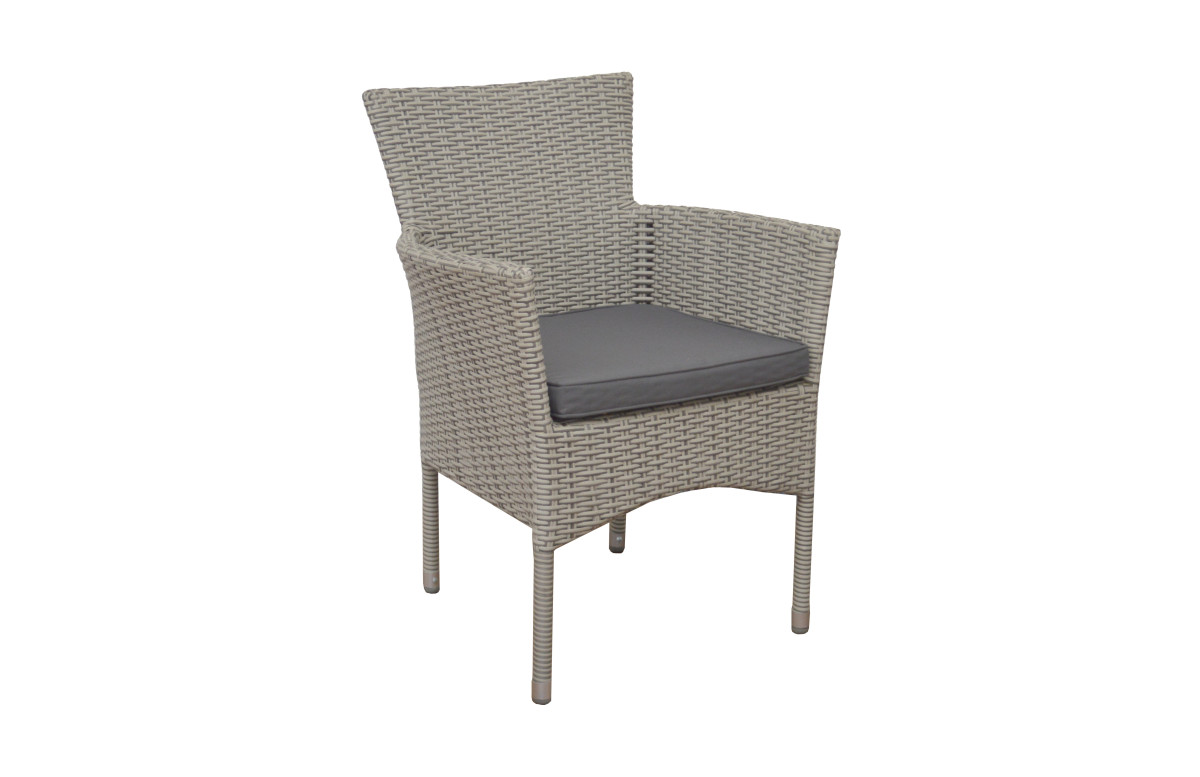 Fauteuil de jardin empilable en acier - VICTORIA - Alizé Fauteuil de jardin empilable en acier - VICTORIA - Alizé