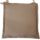 Coussin galette de chaise 40X40X4 lavable en polyester - Alizé