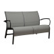 Banc de jardin en aluminium 2 personnes - LINEA - Alizé