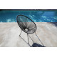 Fauteuil de jardin en acier - RIO gris - Alizé