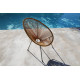 Fauteuil de jardin en acier - RIO gris - Alizé